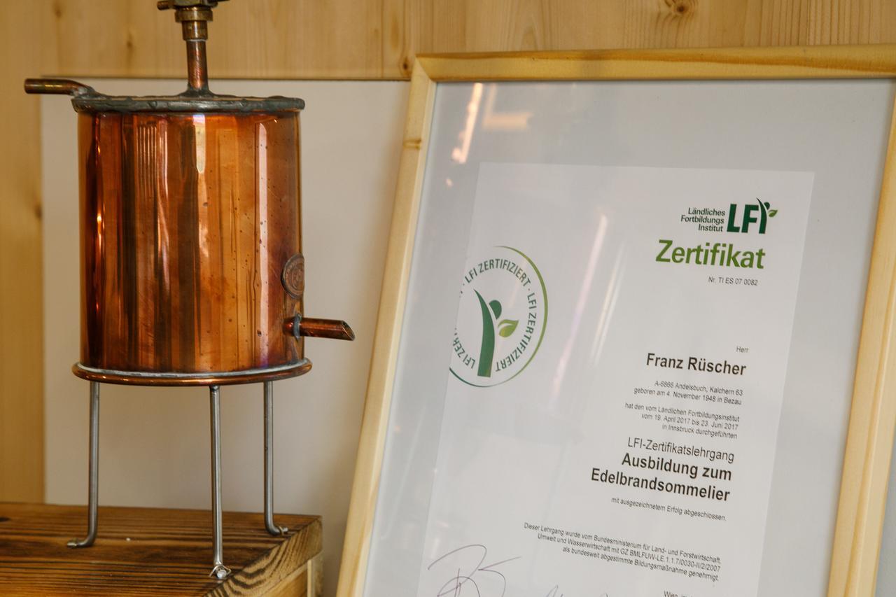 Appartement Ruscher Andelsbuch Kültér fotó